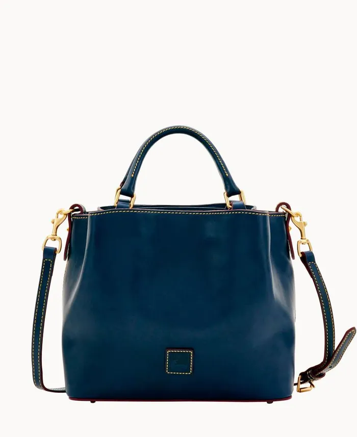 Florentine Small Brenna Navy Woman Dooney and Bourke Satchels