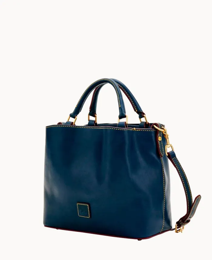 Florentine Small Brenna Navy Woman Dooney and Bourke Satchels Florentine Small Brenna Navy Woman Dooney and Bourke Satchels