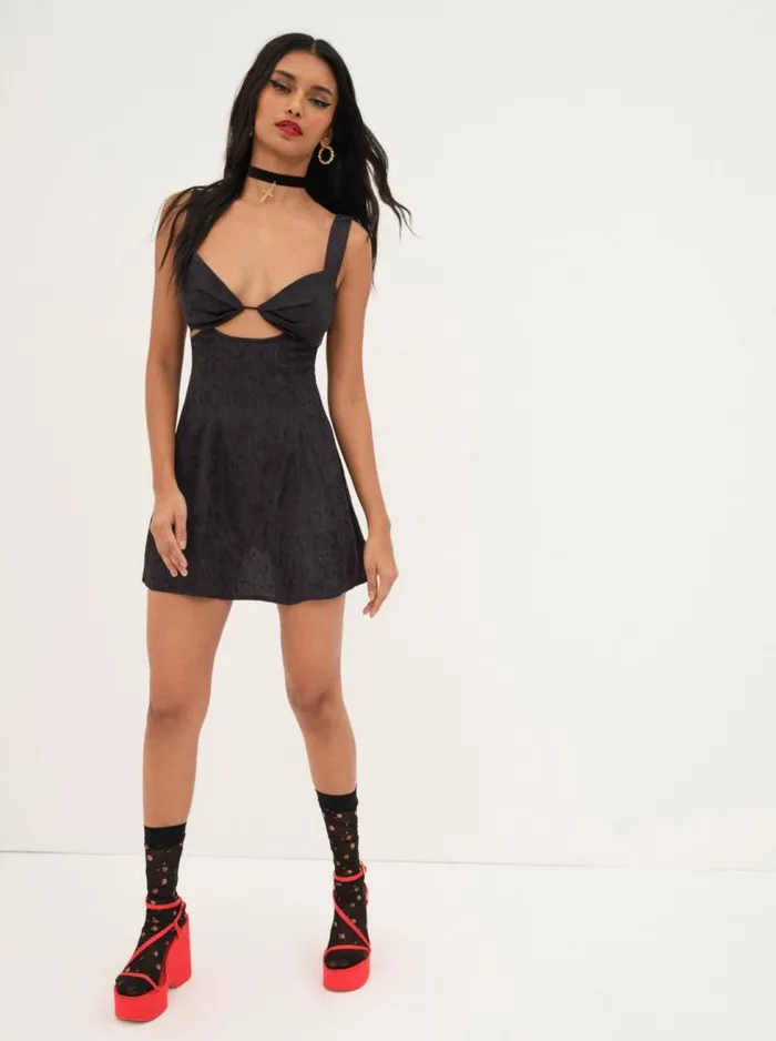 For Love and Lemons Dresses Alice Mini Dress Black 8211 Women For Love and Lemons Dresses Alice Mini Dress Black 8211 Women