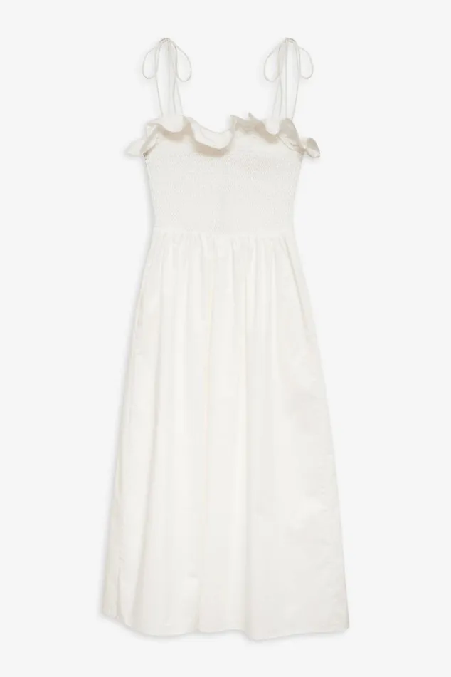 For Love and Lemons Dresses Bethany Midi Dress White 8211 Women For Love and Lemons Dresses Bethany Midi Dress White 8211 Women