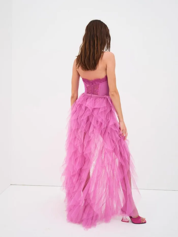 For Love and Lemons Dresses Bustier Gown Pink 8211 Women