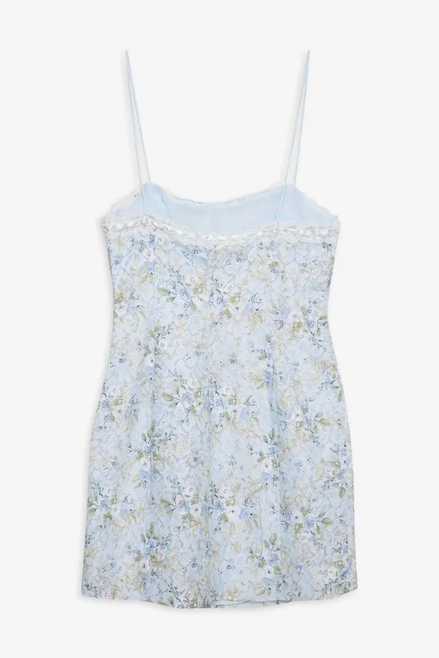 For Love and Lemons Dresses Claire Lace Mini Dress Blue 8211 Women For Love and Lemons Dresses Claire Lace Mini Dress Blue 8211 Women