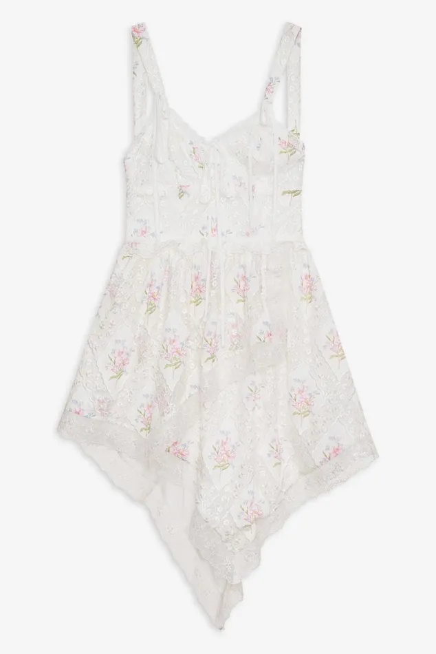 For Love and Lemons Dresses Diana Asymmetric Mini Dress White 8211 Women For Love and Lemons Dresses Diana Asymmetric Mini Dress White 8211 Women