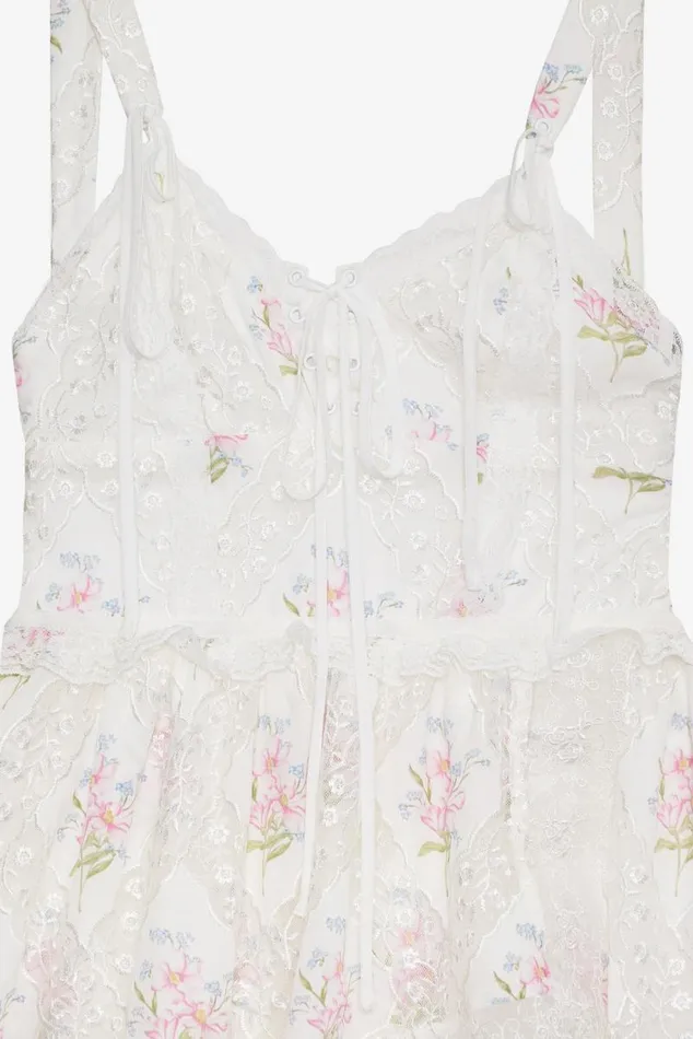 For Love and Lemons Dresses Diana Asymmetric Mini Dress White 8211 Women For Love and Lemons Dresses Diana Asymmetric Mini Dress White 8211 Women