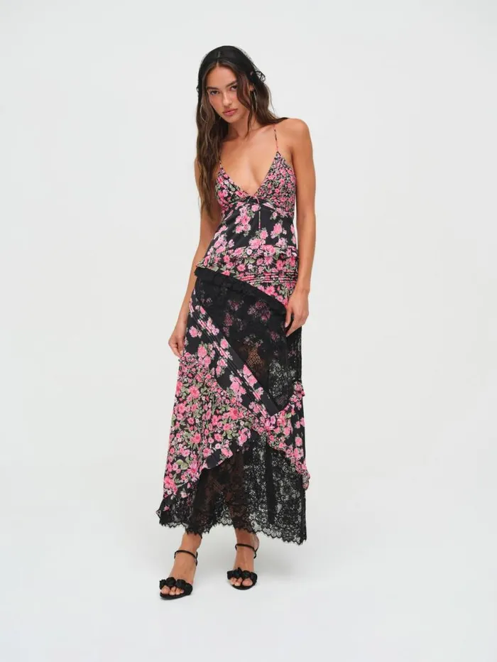 For Love and Lemons Dresses Rosalyn Maxi Dress Black 8211 Women For Love and Lemons Dresses Rosalyn Maxi Dress Black 8211 Women