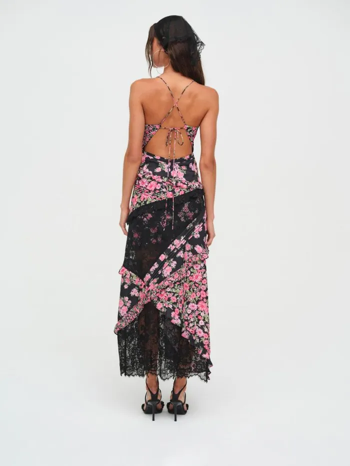 For Love and Lemons Dresses Rosalyn Maxi Dress Black 8211 Women For Love and Lemons Dresses Rosalyn Maxi Dress Black 8211 Women