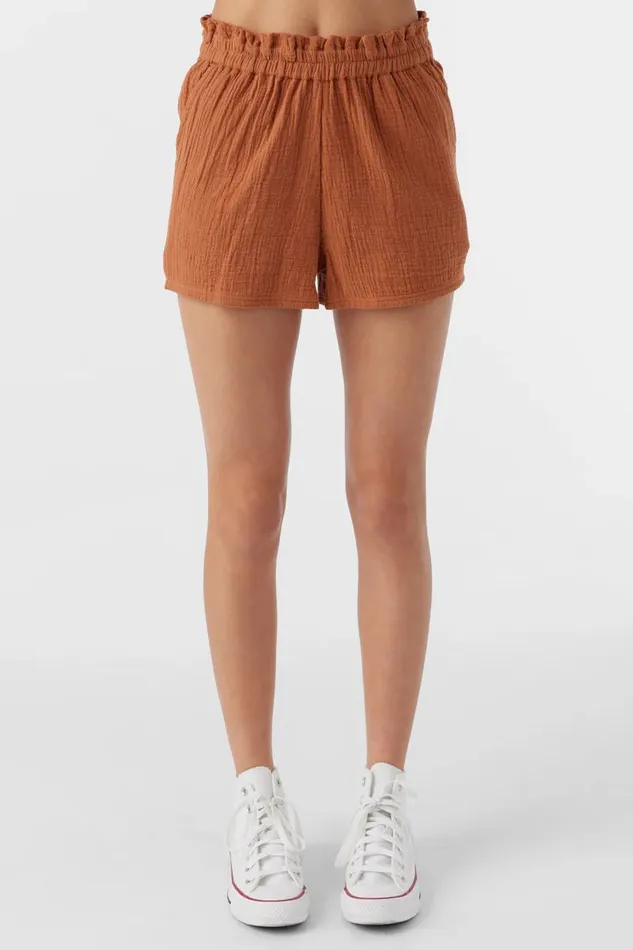 GIRL039S CARLITA CRINKLE DOUBLE GAUZE SHORTS Sierra Kids O039NEILL Girl039S Clothing