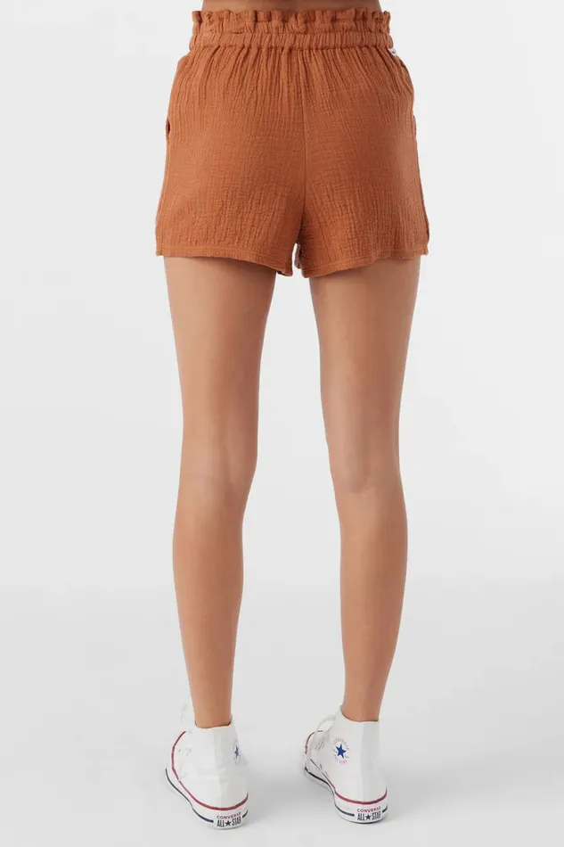GIRL039S CARLITA CRINKLE DOUBLE GAUZE SHORTS Sierra Kids O039NEILL Girl039S Clothing