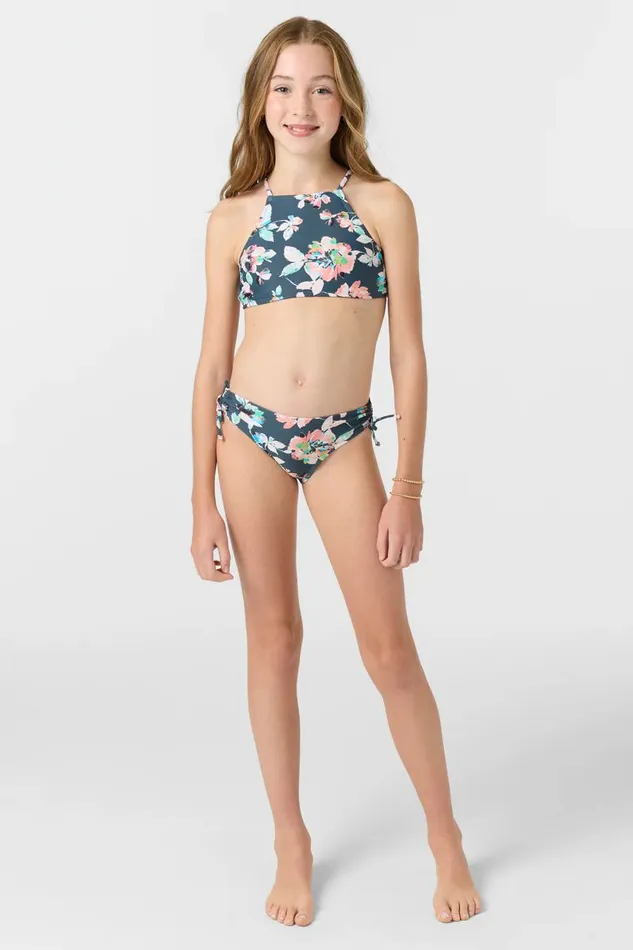 GIRL039S MELODY FLORAL STRAPPY HIGH NECK SET Women O039NEILL Girl039S Swim