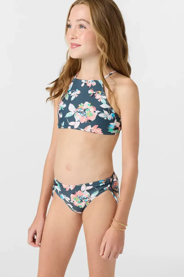 GIRL039S MELODY FLORAL STRAPPY HIGH NECK SET Women O039NEILL Girl039S Swim