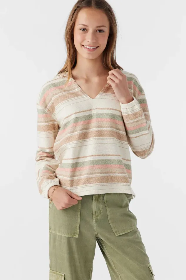 GIRL039S RITA HOODED LOUNGE PULLOVER Tobacc Brw Kids O039NEILL Girl039S Clothing GIRL039S RITA HOODED LOUNGE PULLOVER Tobacc Brw Kids O039NEILL Girl039S Clothing