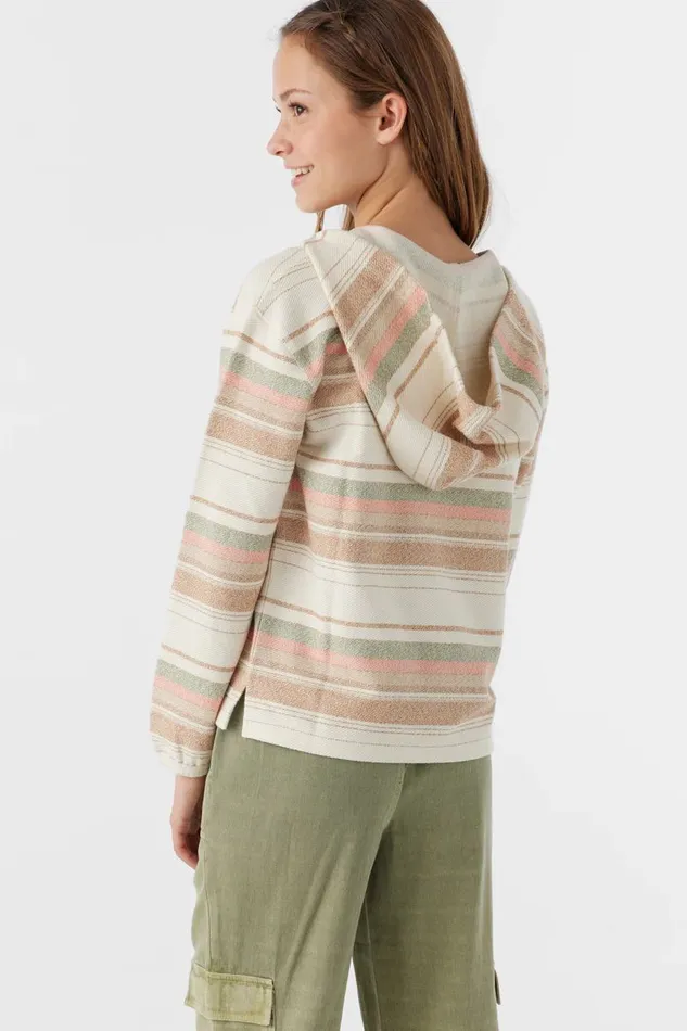 GIRL039S RITA HOODED LOUNGE PULLOVER Tobacc Brw Kids O039NEILL Girl039S Clothing