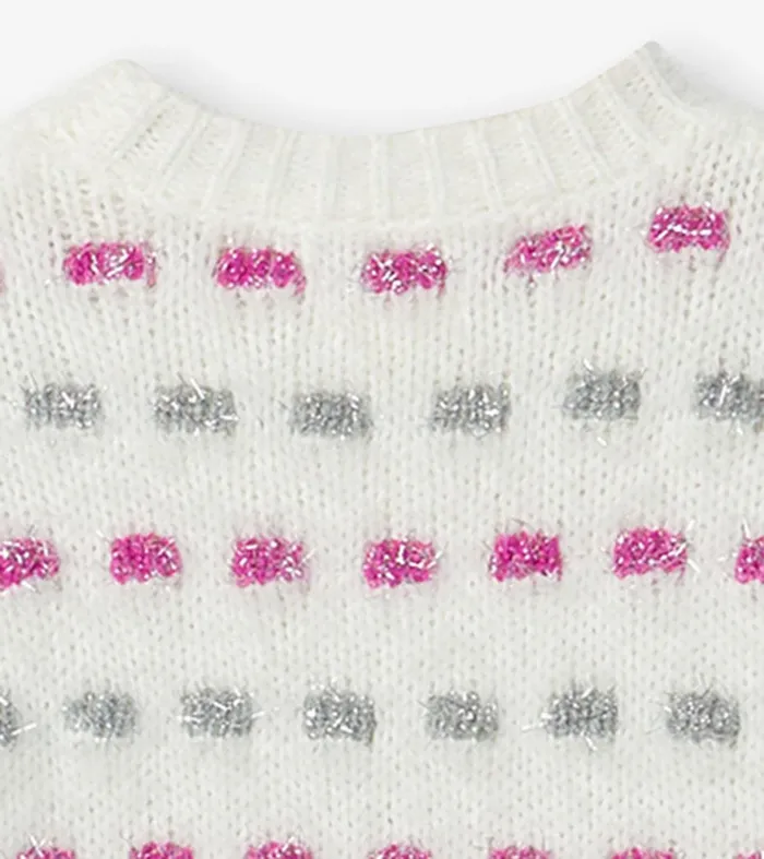 Girls Basket Weave Sweater Tunic Hatley
