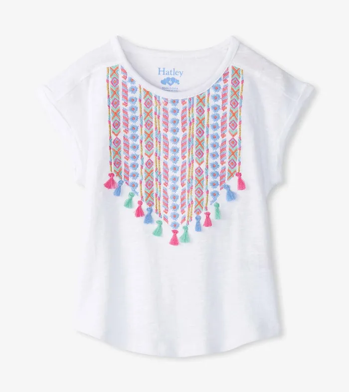 Girls Boho Relaxed Relaxed TShirt Hatley