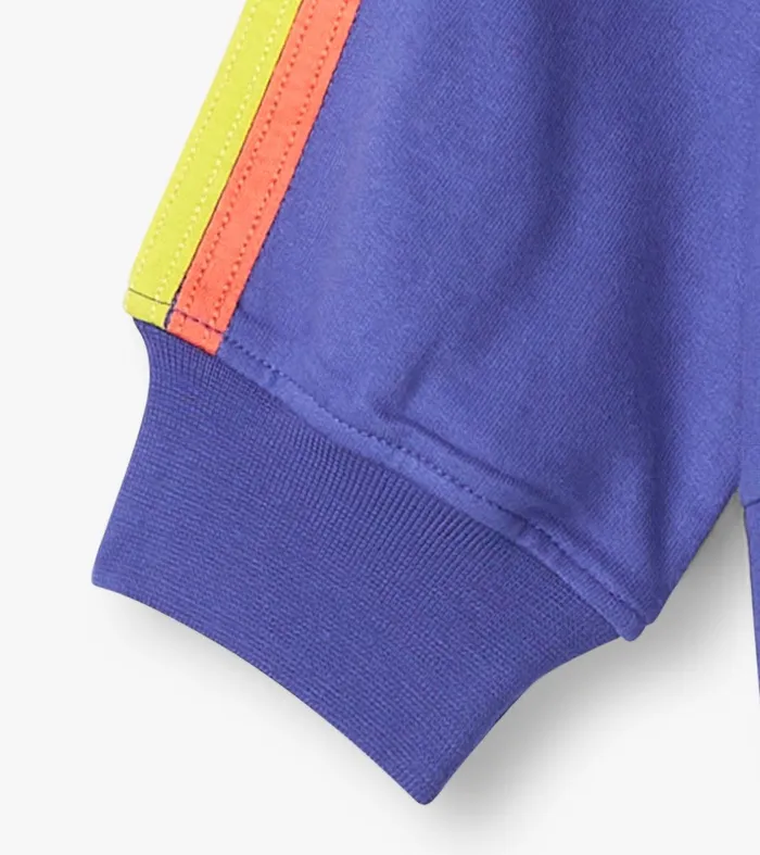 Girls Rainbow Crossover Sweater Hatley