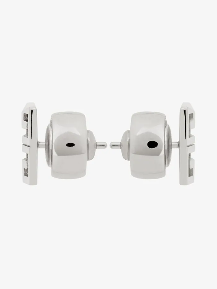 Givenchy 4G Earrings In Metal Silvery Men Jewelry Givenchy 4G Earrings In Metal Silvery Men Jewelry