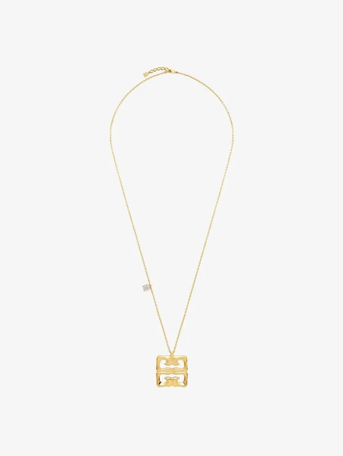 Givenchy 4G Liquid Necklace In Metal Golden Yellow Women Jewelry Givenchy 4G Liquid Necklace In Metal Golden Yellow Women Jewelry