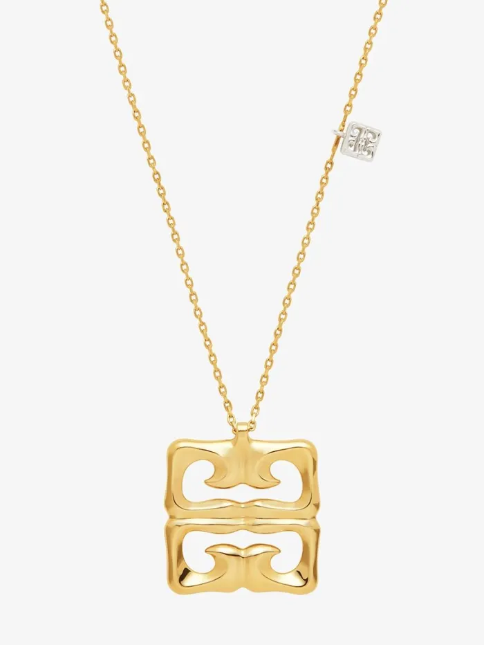 Givenchy 4G Liquid Necklace In Metal Golden Yellow Women Jewelry Givenchy 4G Liquid Necklace In Metal Golden Yellow Women Jewelry