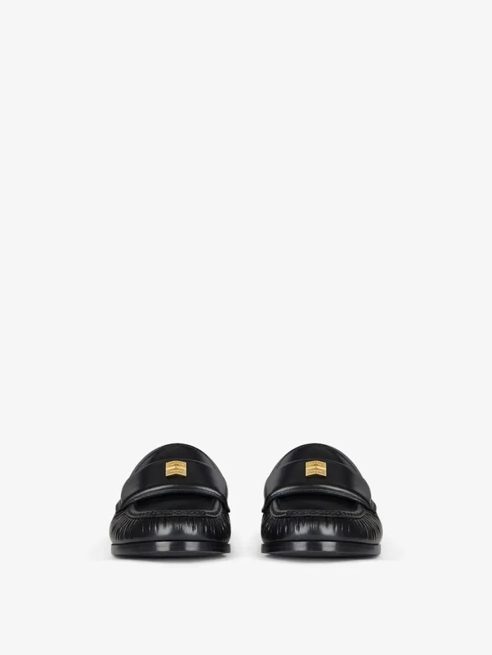 Givenchy 4G Loafers In Leather Black Women Boots and Booties Givenchy 4G Loafers In Leather Black Women Boots and Booties