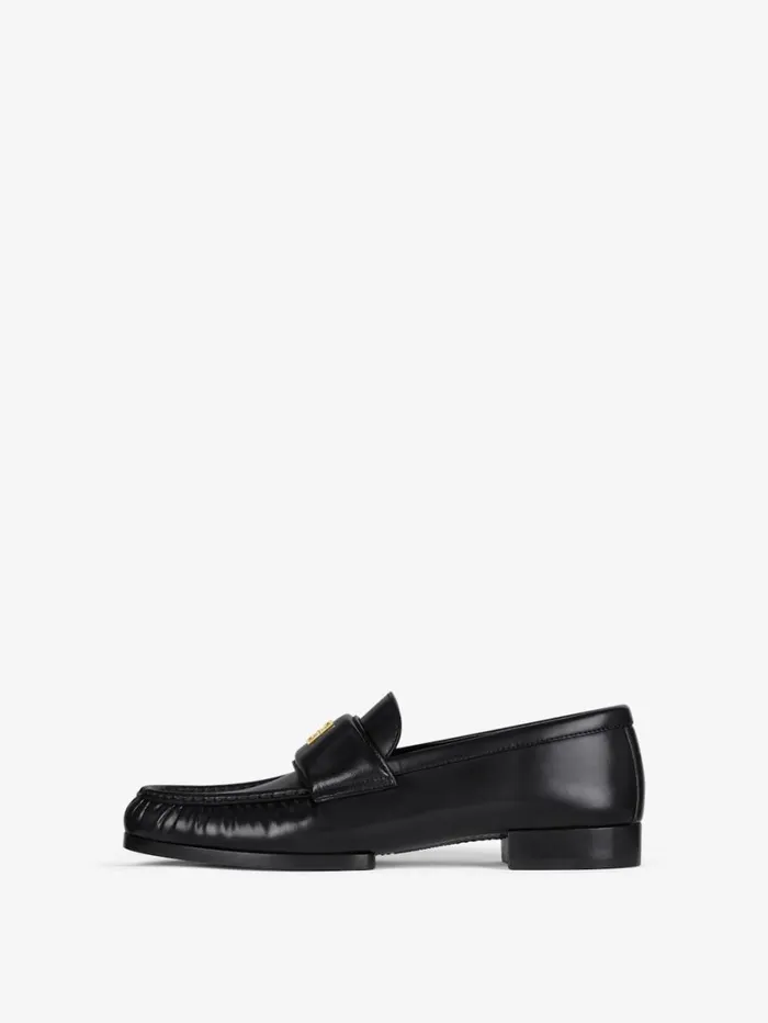 Givenchy 4G Loafers In Leather Black Women Boots and Booties Givenchy 4G Loafers In Leather Black Women Boots and Booties