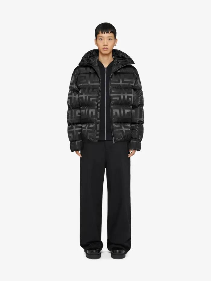 Givenchy 4G Puffer Jacket Black Men Outerwear and Blousons