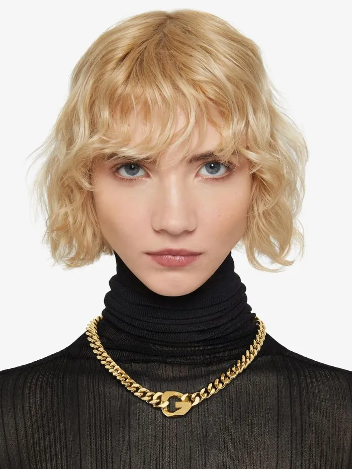 Givenchy G Chain Necklace In Metal Golden Yellow Women Jewelry Givenchy G Chain Necklace In Metal Golden Yellow Women Jewelry