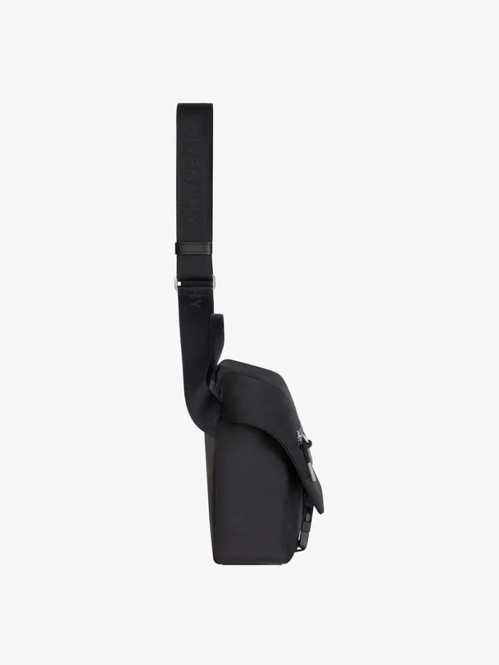Givenchy GTrek Messenger Bag In Nylon Black Men Crossbody Bags Givenchy GTrek Messenger Bag In Nylon Black Men Crossbody Bags