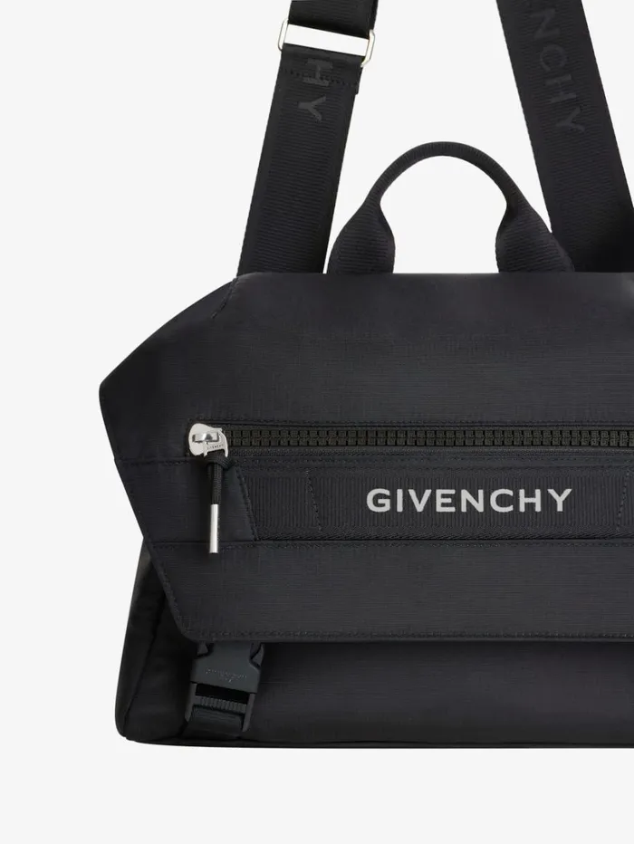 Givenchy GTrek Messenger Bag In Nylon Black Men Crossbody Bags Givenchy GTrek Messenger Bag In Nylon Black Men Crossbody Bags
