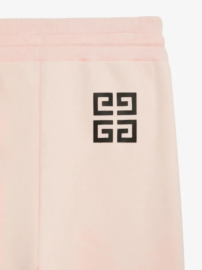 Givenchy GIVENCHY Jogger Pants In Fleece Light Pink Women Girl 4 To 12 Years