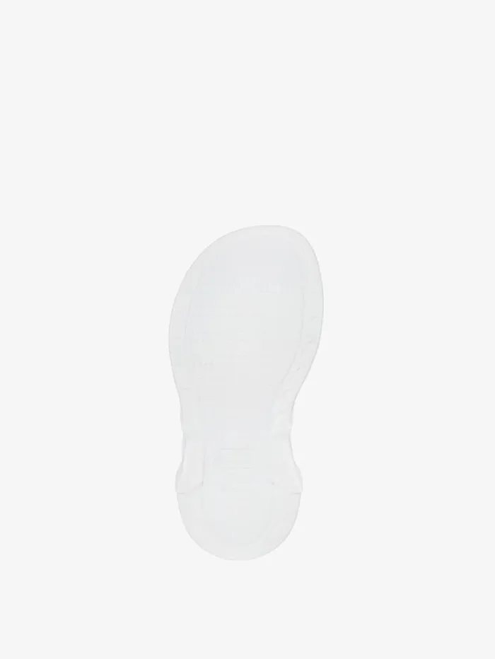 Givenchy Marshmallow Wedge Sandals In Rubber White Women Shark Lock Givenchy Marshmallow Wedge Sandals In Rubber White Women Shark Lock