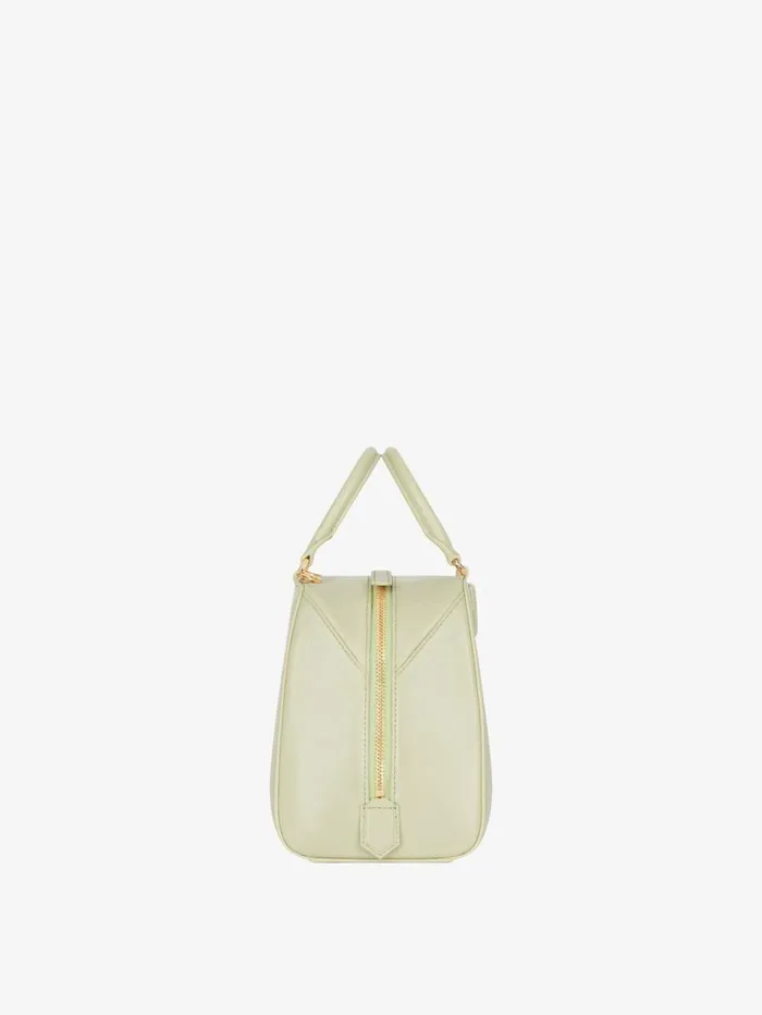 Givenchy Mini Antigona Cube Bag In Leather Almond Green Women Crossbody Bags Givenchy Mini Antigona Cube Bag In Leather Almond Green Women Crossbody Bags