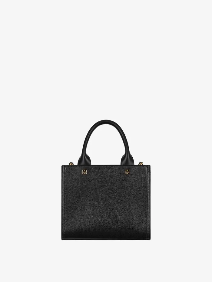 Givenchy Mini GTote Shopping Bag In Leather Black Women Crossbody Bags Givenchy Mini GTote Shopping Bag In Leather Black Women Crossbody Bags