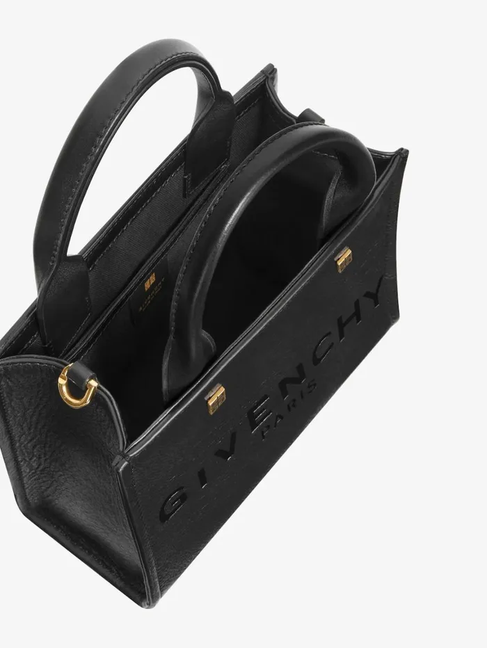 Givenchy Mini GTote Shopping Bag In Leather Black Women Crossbody Bags Givenchy Mini GTote Shopping Bag In Leather Black Women Crossbody Bags