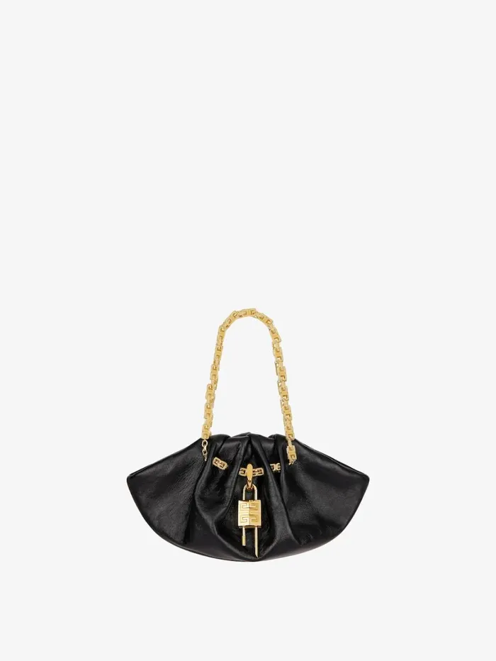 Givenchy Mini Kenny Neo Bag In Leather Black Women Crossbody Bags