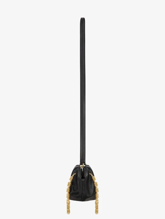 Givenchy Mini Kenny Neo Bag In Leather Black Women Crossbody Bags Givenchy Mini Kenny Neo Bag In Leather Black Women Crossbody Bags
