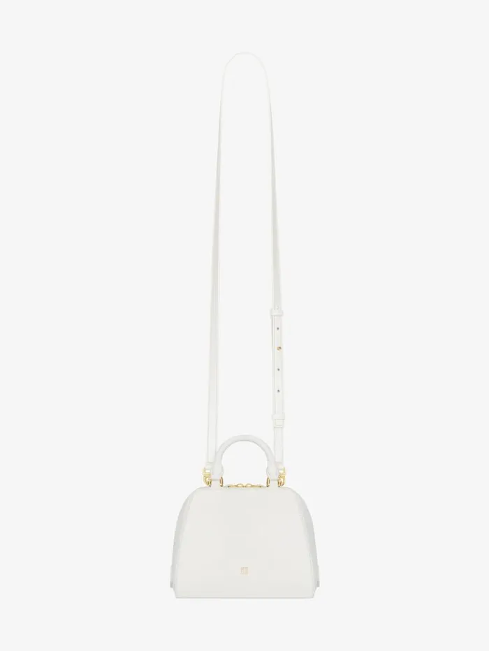 Givenchy Nano Antigona Cube Bag In Leather Ivory Women Crossbody Bags Givenchy Nano Antigona Cube Bag In Leather Ivory Women Crossbody Bags