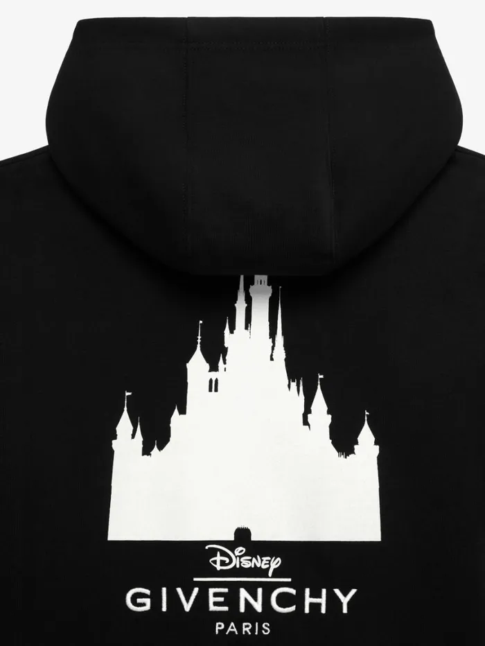 Givenchy Oswald Hoodie In Fleece Black Men Boy 4 To 12 Years