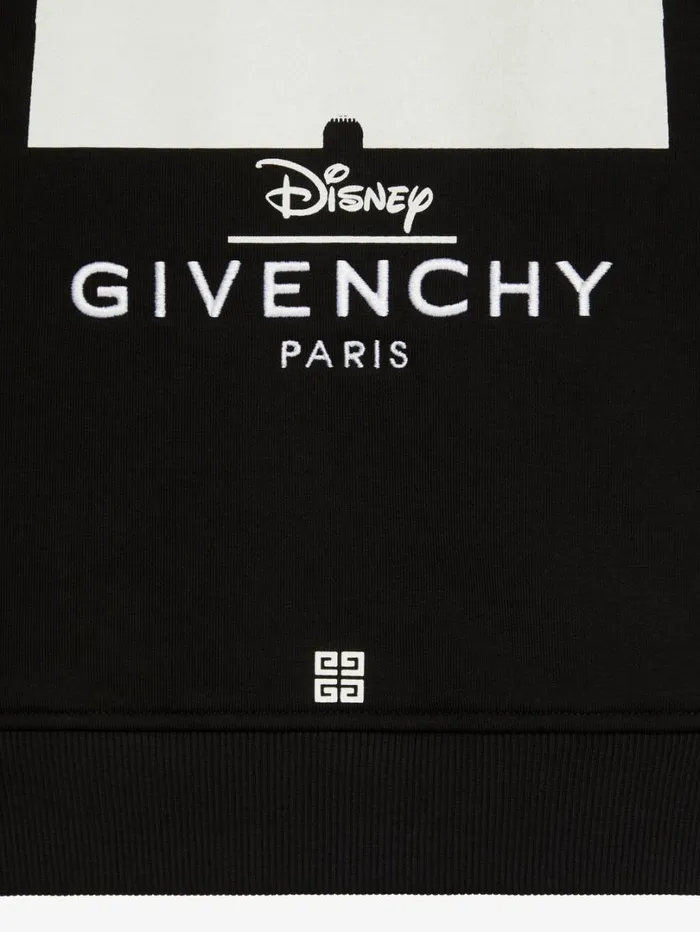 Givenchy Oswald Hoodie In Fleece Black Men Boy 4 To 12 Years