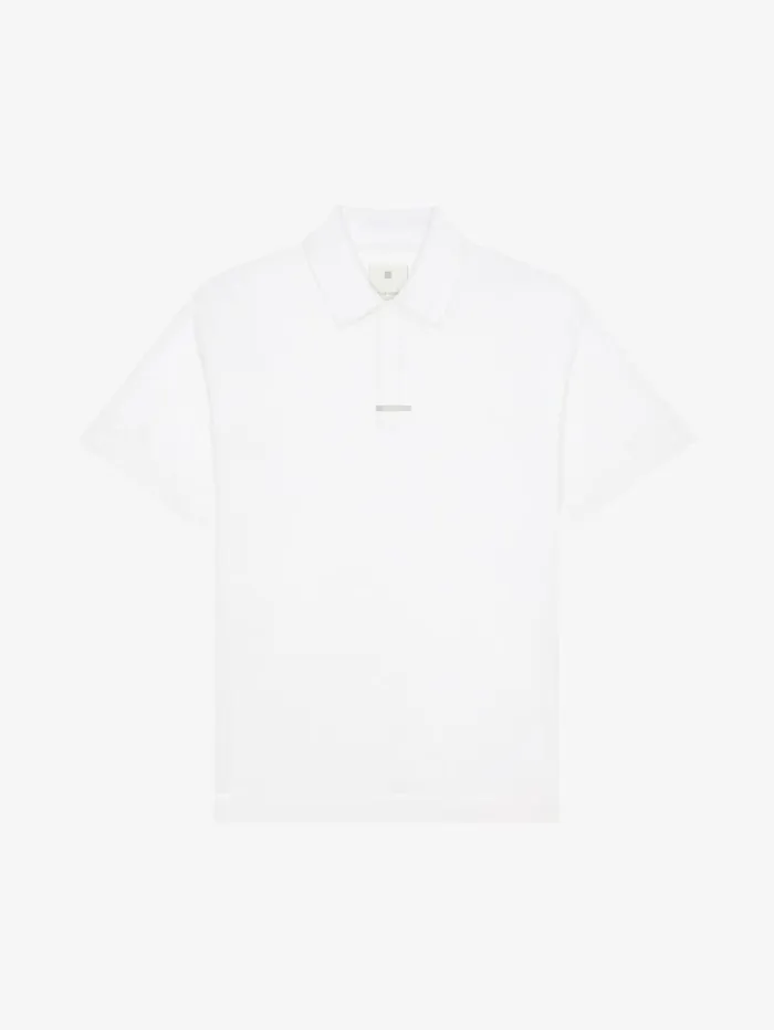 Givenchy Polo In Cotton White Men TShirts