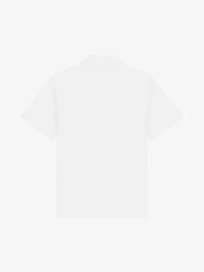 Givenchy Polo In Cotton White Men TShirts