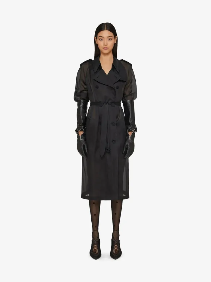 Givenchy Transparent 4G Leggings Black Women Bodysuits and Underwear