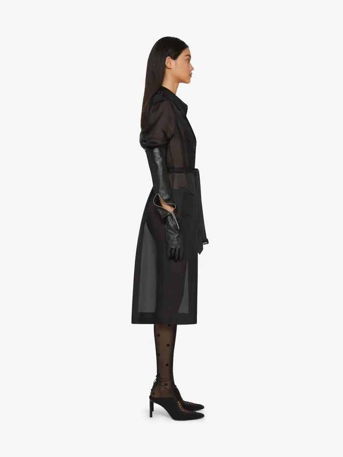 Givenchy Transparent 4G Leggings Black Women Bodysuits and Underwear