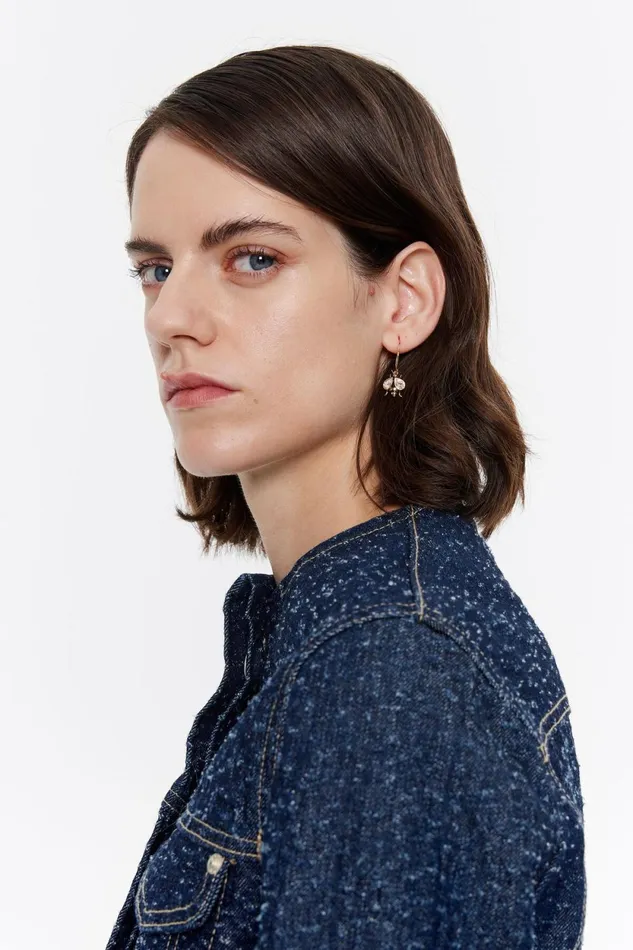 Gold Bee Mini Hoop Earrings Gold Women Bimba Y Lola Jewelry Gold Bee Mini Hoop Earrings Gold Women Bimba Y Lola Jewelry
