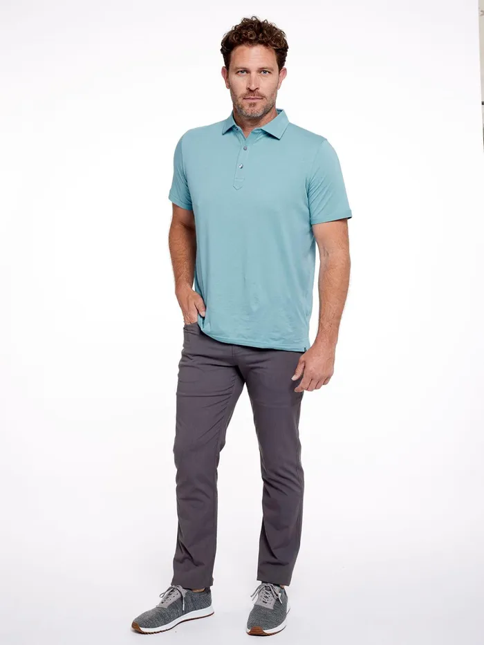 Golf Men Tasc Performance Motion Pant Straight Fit 8211 Light Stone