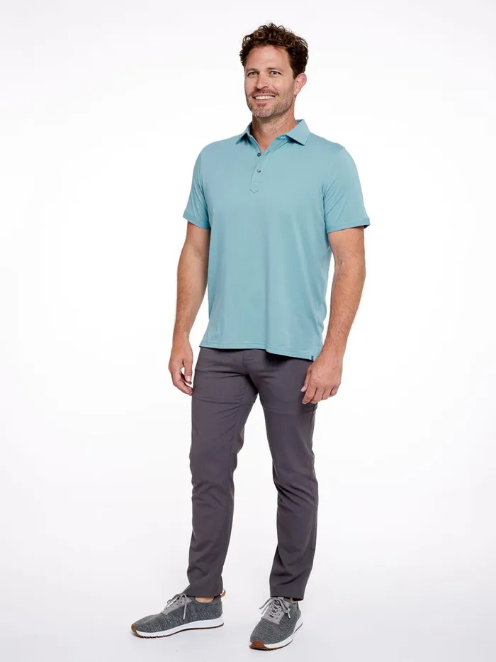 Golf Men Tasc Performance Motion Pant Straight Fit 8211 Light Stone