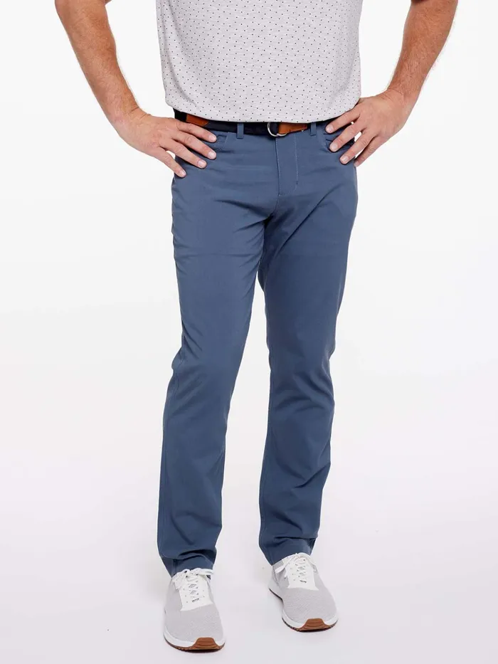 Golf Men Tasc Performance Motion Pant Straight Fit 8211 Light Stone