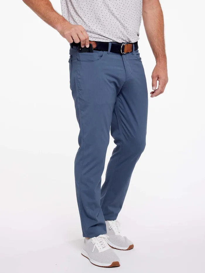Golf Men Tasc Performance Motion Pant Straight Fit 8211 Light Stone