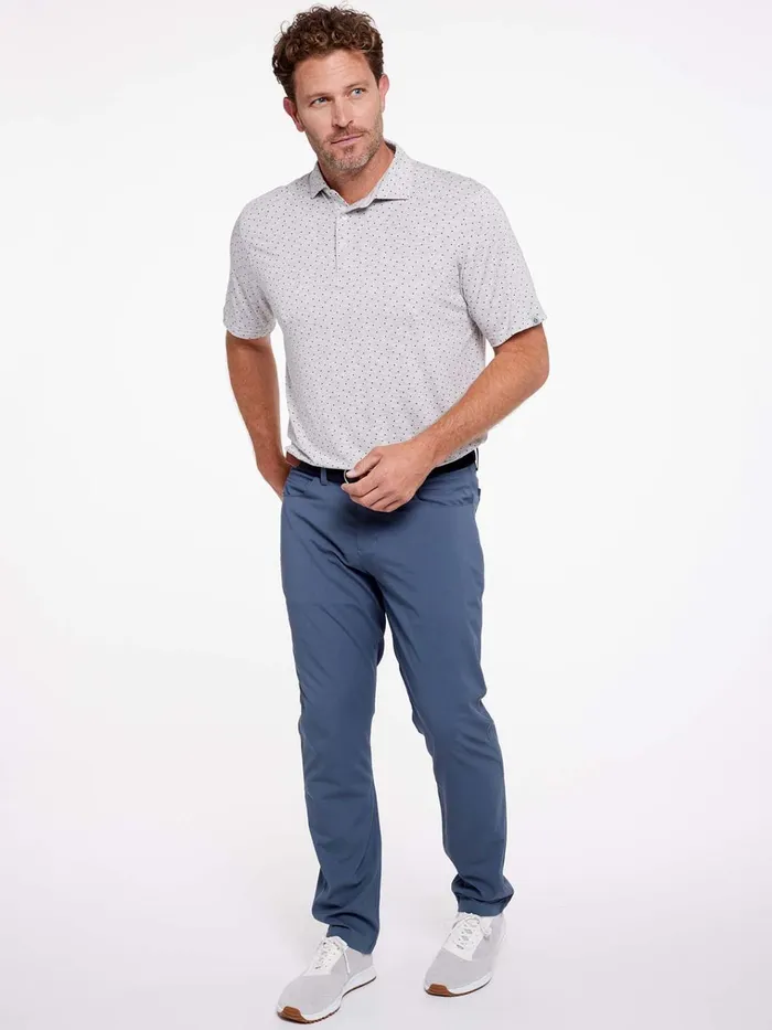 Golf Men Tasc Performance Motion Pant Straight Fit 8211 Light Stone