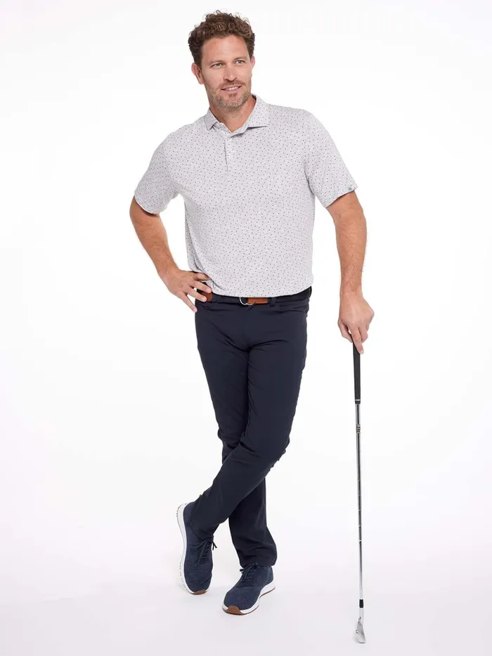 Golf Men Tasc Performance Motion Pant Straight Fit 8211 Light Stone