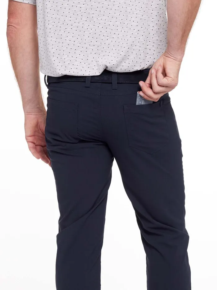 Golf Men Tasc Performance Motion Pant Straight Fit 8211 Light Stone